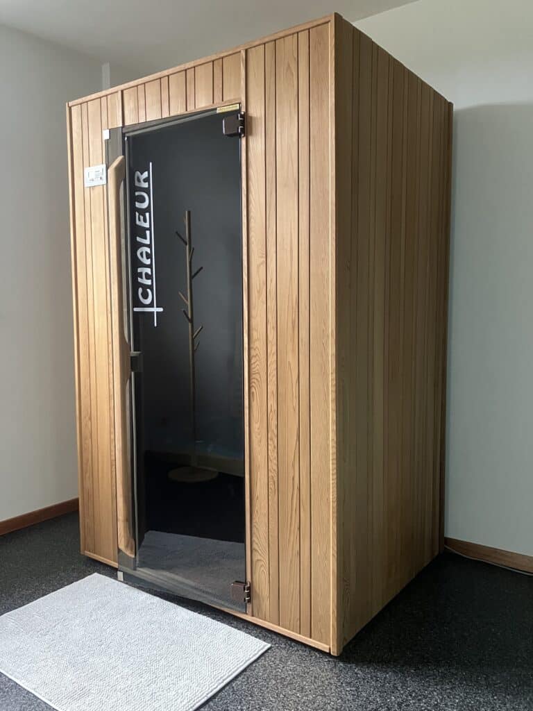 Foto infraroodcabine gîte Au Bois d'Awenne